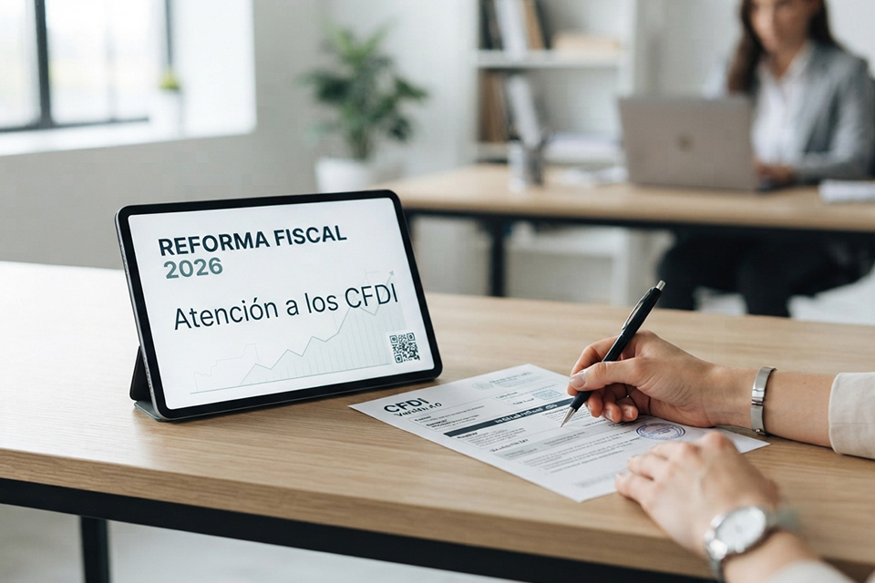 Reforma fiscal 2026: atención a los CFDI