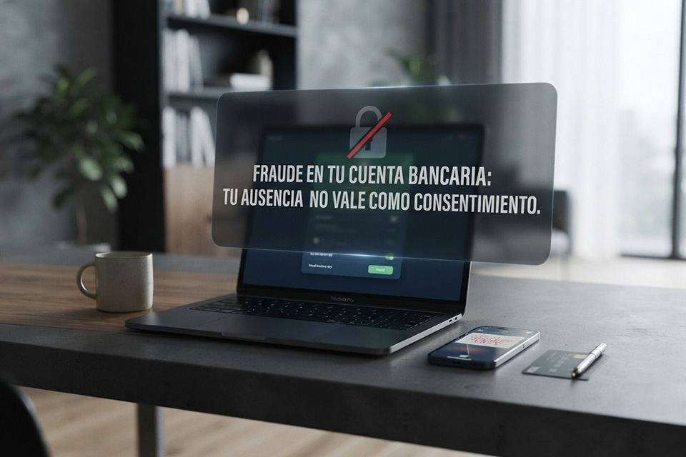 Fraude en tu cuenta bancaria: tu ausencia no vale como consentimiento